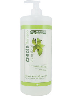 Creole Mint & Green Tea Σαμπουάν για Επανόρθωση 1lt