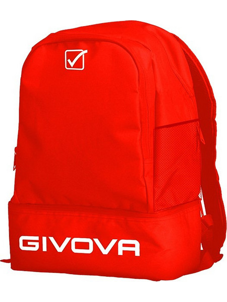 Givova Europa Τσάντα Πλάτης Γυμναστηρίου Κόκκινη B081-0012