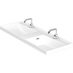 Karag QUATTRO 8120 Κρεμαστός Νιπτήρας Μπάνιου Πορσελάνης 120x45x19cm Λευκός