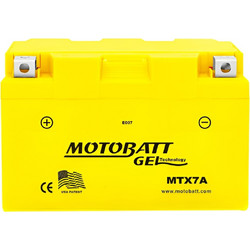 Motobatt Μπαταρία Μοτοσυκλέτας MTX7A 110A 7Ah