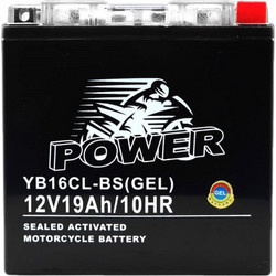 Power Μπαταρία Μοτοσυκλέτας YB16CL-BS 19Ah