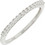 Million Diamonds Γυναικείο Δαχτυλίδι Σειρέ Μισόβερο από Λευκόχρυσο 9K με Ζιργκόν RZ24194