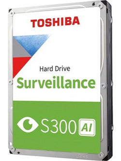 Toshiba Surveillance S300 AI 8TB HDD Σκληρός Δίσκος 3.5" / M.2 SATA 3 7200rpm με 512MB Cache