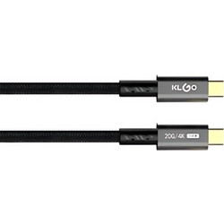 KLGO S-2004 USB-C to USB-C 1.8m Black
