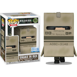 Funko Pop! Games Metal Gear Solid Snake Eater 1177 Snake in Box Special Edition