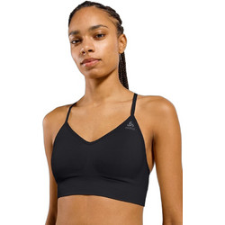 Odlo Seamless Αθλητικό Μπουστάκι με Μέτρια Στήριξη & Αφαιρούμενη Ενίσχυση Μαύρο 131501-15000