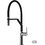 Gessi Stelo 60315-031 Μπαταρία Κουζίνας Πάγκου Διπλής Παροχής Ανάμεικτη με Εύκαμπτο Ρουξούνι Inox