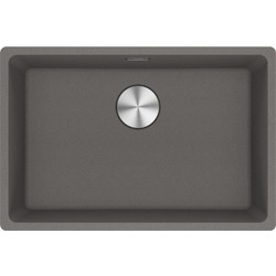 Franke Maris MRG 110-62 Ένθετος Νεροχύτης Γρανίτη Ματ Stone Grey 65.3x43.3cm