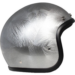 DMD Retro Shiny One Silver Κράνος Μηχανής Jet