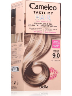 Delia Taste My Hair 9.0 Πολύ Ανοιχτό Ξανθό Φυσικό Ημιμόνιμη Βαφή Μαλλιών