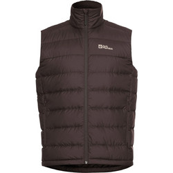 Jack Wolfskin Αμάνικο Αθλητικό Ανδρικό Μπουφάν Puffer Καφέ 1207691-D0108