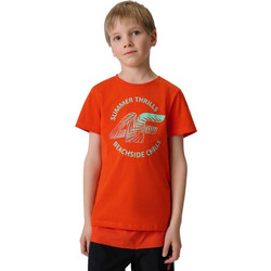 4F Παιδικό T-Shirt Κοντομάνικο Πορτοκαλί 4FJWSS26TTSHM3284-62S