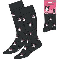 Hello Kitty Γυναικείες Κάλτσες Μαύρες με Σχέδια 18445484544333