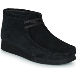 Clarks Γυναικεία Μποτάκια Chukka Suede Μαύρα 26161529