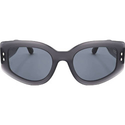 Isabel Marant IM0156/S KB7 Γυναικεία Γυαλιά Ηλίου Cat Eye Κοκάλινα Μαύρα με Μαύρο Φακό