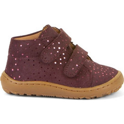 Froddo Παιδικά Μποτάκια Μπορντό Suede με Σκρατς G2130360