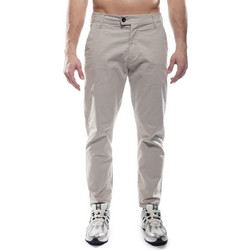 Cover Ανδρικό Παντελόνι Chino Κοτλέ Κανονική Εφαρμογή Μπεζ F0092-32