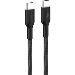 Belkin CAB025HQ2MBK Braided USB-C to USB-C 240W 2m Black