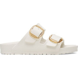 Birkenstock Arizona Big Buckle Γυναικείες Παντόφλες Καλοκαιρινές Ανατομικές Αντιολισθητικές Λευκές 1029651