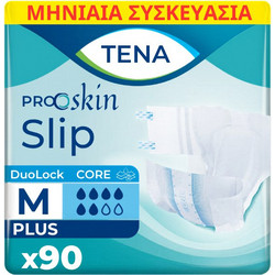 Tena Slip Plus Medium Πάνες Ακράτειας 6 Σταγόνες 90τμχ