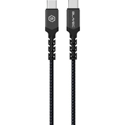 Blavec CRA-CC3BG05 Braided USB-C to USB-C 60W 0.5m Black Grey