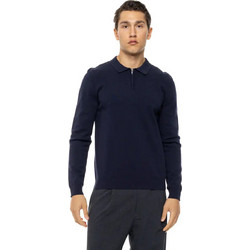Biston Ανδρική Μπλούζα Polo Μακρυμάνικη Navy Μπλε 54-206-012