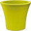 Plastona City Γλάστρα Στρογγυλή Πλαστική Lime 35x32cm 10.11.0113