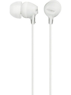Sony MDR-EX15LP Ακουστικά Ψείρες In-Ear Λευκά
