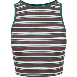 Urban Classics Γυναικείο Καλοκαιρινό Crop Top Σοκολατί TB1931-01316
