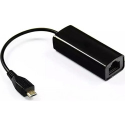 Microconnect USBMICROETHBB Ενσύρματος Ethernet USB-C Αντάπτορας Δικτύου 100Mbps
