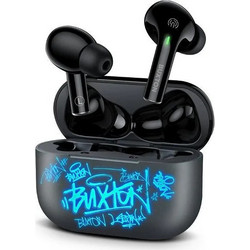 Buxton BTW 4600 Ακουστικά Bluetooth In Ear Ανθεκτικά στο Νερό Black Grey