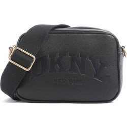 DKNY Γυναικείο Τσαντάκι Χιαστί από Δερματίνη Μαύρο με Ιμάντα R62EAQ79-BGD