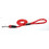 Record Rope Λουρί Σκύλου 1.5m x 18mm Κόκκινο