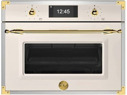 Bertazzoni FHER4077MTAG3 Εντοιχιζόμενος Φούρνος Μικροκυμάτων με Grill 38lt Μπεζ