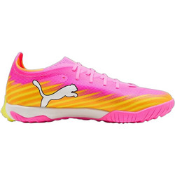 Puma Ultra 6 Match TF 108975-05 Ποδοσφαιρικά Παπούτσια με Σχάρα Ροζ Κίτρινα