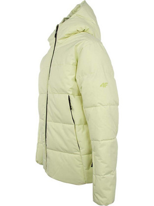 4F Ανδρικό Μπουφάν Χειμωνιάτικο Puffer Lime 4FWAW25TTJAM0788-42S
