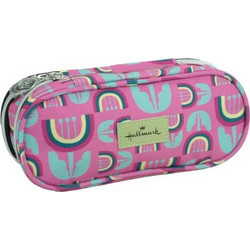 Back Me UP Hallmark Tulip Κασετίνα με 2 Θήκες Ροζ 333-51141