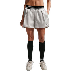 Nike Αθλητικό Γυναικείο Σορτς Σατέν Ασημί IH1328-072