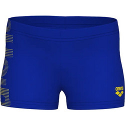 Arena Logo Αθλητικό Παιδικό Μαγιό Boxer για Αγόρι Royal Blue Κίτρινο 003612-803