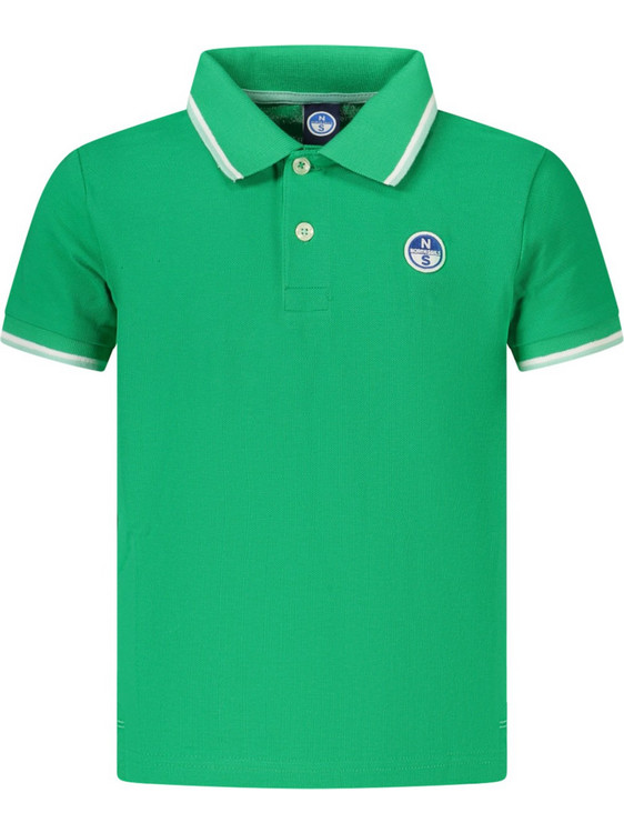 North Sails Παιδικό Polo Κοντομάνικο Πράσινο 794490000-0412