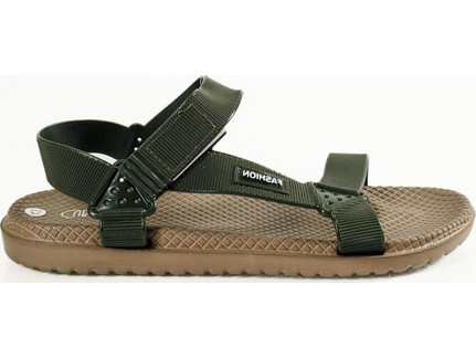Cubanitas Ανδρικά Πέδιλα Χακί SD08013