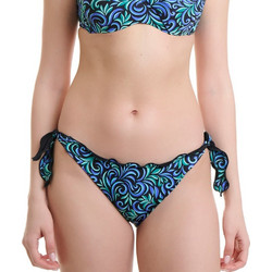 ERKA MARE Bikini Slip Μαύρο Μπλε 55611