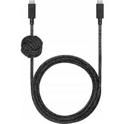 Native Union Cosmos Braided USB-C to USB-C 240W 1.8m Black ACABLE-C-COS-NP