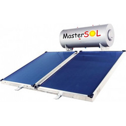 Mastersol LP200-3T Ηλιακός Θερμοσίφωνας 200lt 3m² Glass Τριπλής Ενέργειας Χαμηλού Ύψους