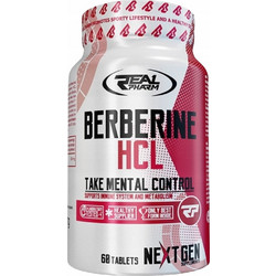 Real Pharm Berberine HCL 60 Ταμπλέτες