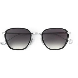 Eyepetizer HONORE B-1-2750-23-145 Γυναικεία Γυαλιά Ηλίου Τετράγωνα Μεταλλικά Ασημί με Μαύρο Φακό