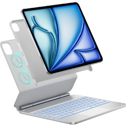 Typecase Edge+ Flip Cover with Keyboard White (iPad Air 13" 2024 / 2025)