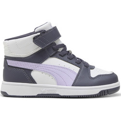 Puma Rebound Παιδικά Sneakers Μποτάκια Γκρι 408801-06