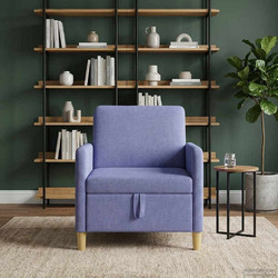 vidaXL Πολυθρόνα Royal Blue 42036876