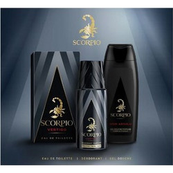 Scorpio Vertigo Eau de Toilette 75ml + Deodorant Spray 150ml + Shower Gel 250ml